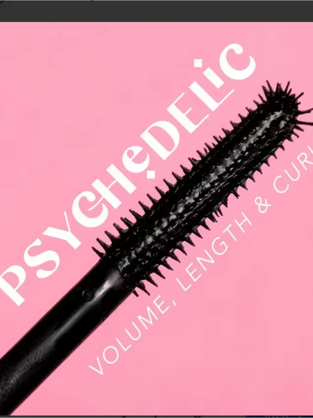 DOLL 10 LASHadelic Eye-Opening Volumizing Mascara Black BNIB